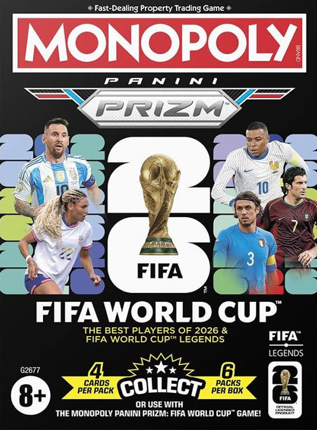 Panini Monopoly Prizm FIFA World Cup 2026