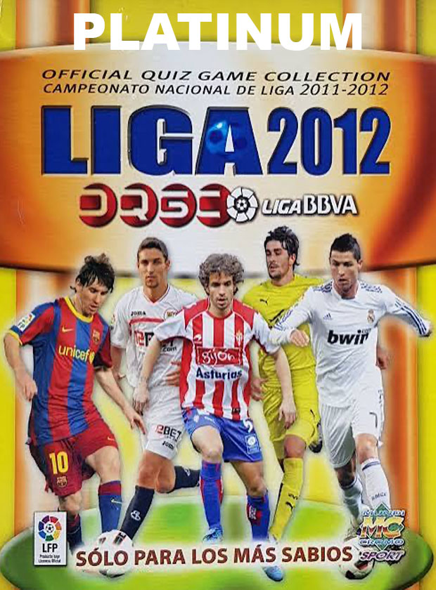 Las Fichas de la Liga 2012 Platinum Official Quiz Game Collection