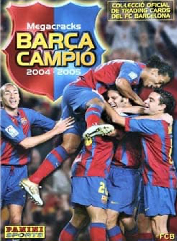 Megacracks Barça Campió 2004-05