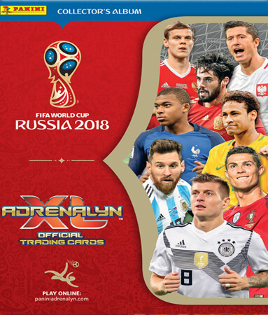 Adrenalyn XL Russia 2018