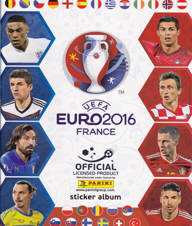 Panini Road Euro France 2016