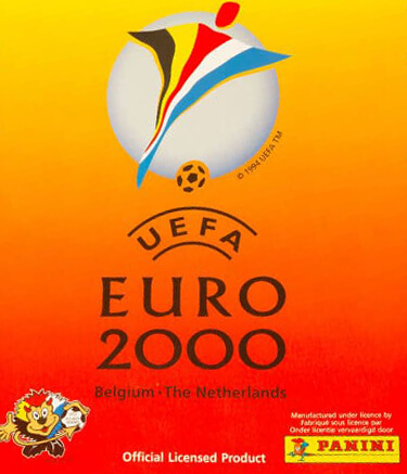 Panini Euro Belgica Holanda 2000