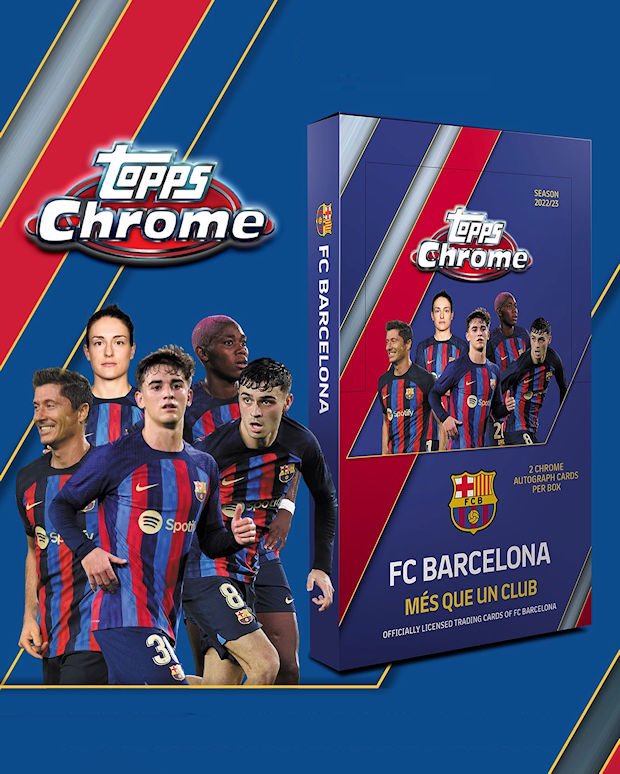 Topps Chrome F.C.Barcelona 2022-23